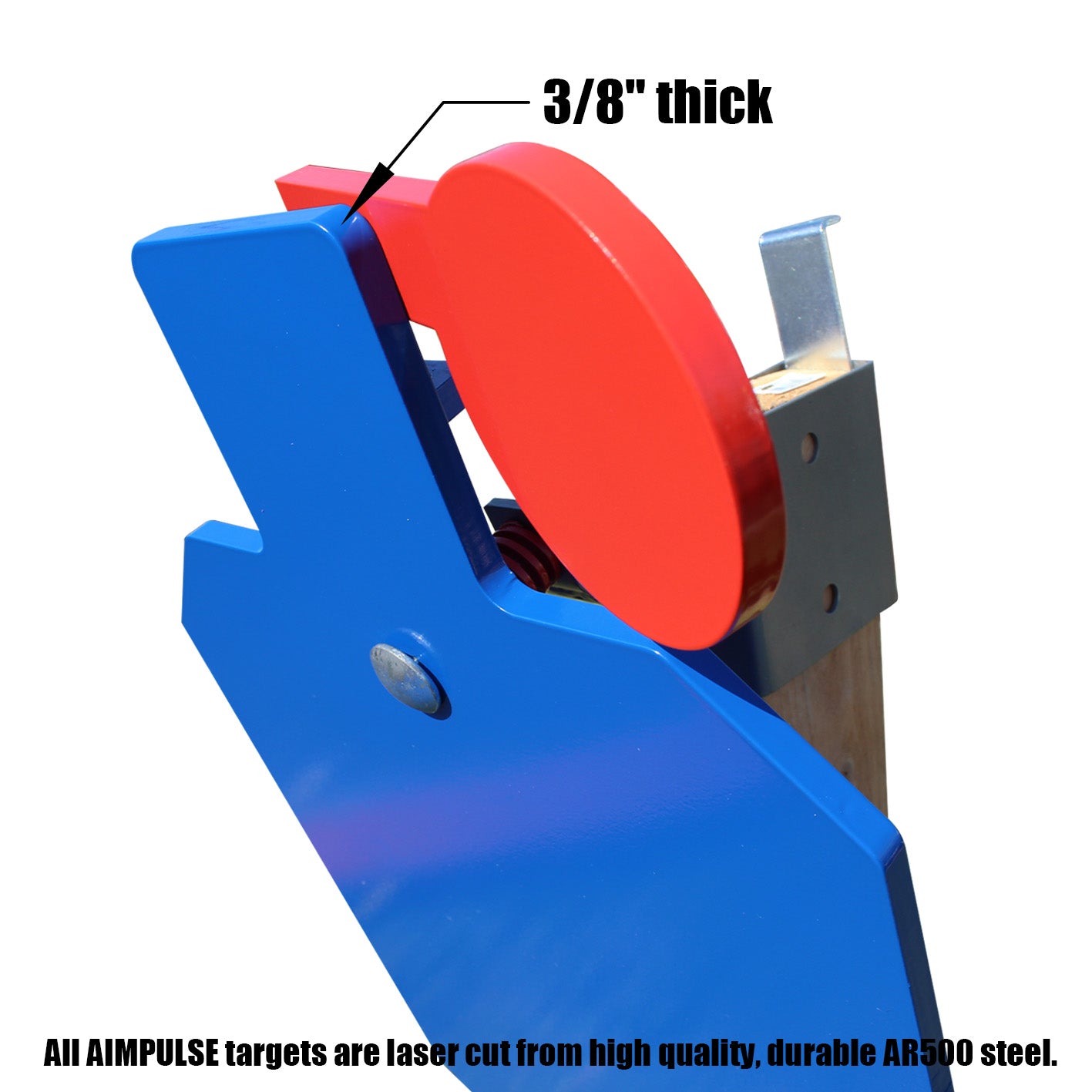 AIMPULSE AR500 Steel Hostage Reactive Shooting Target System