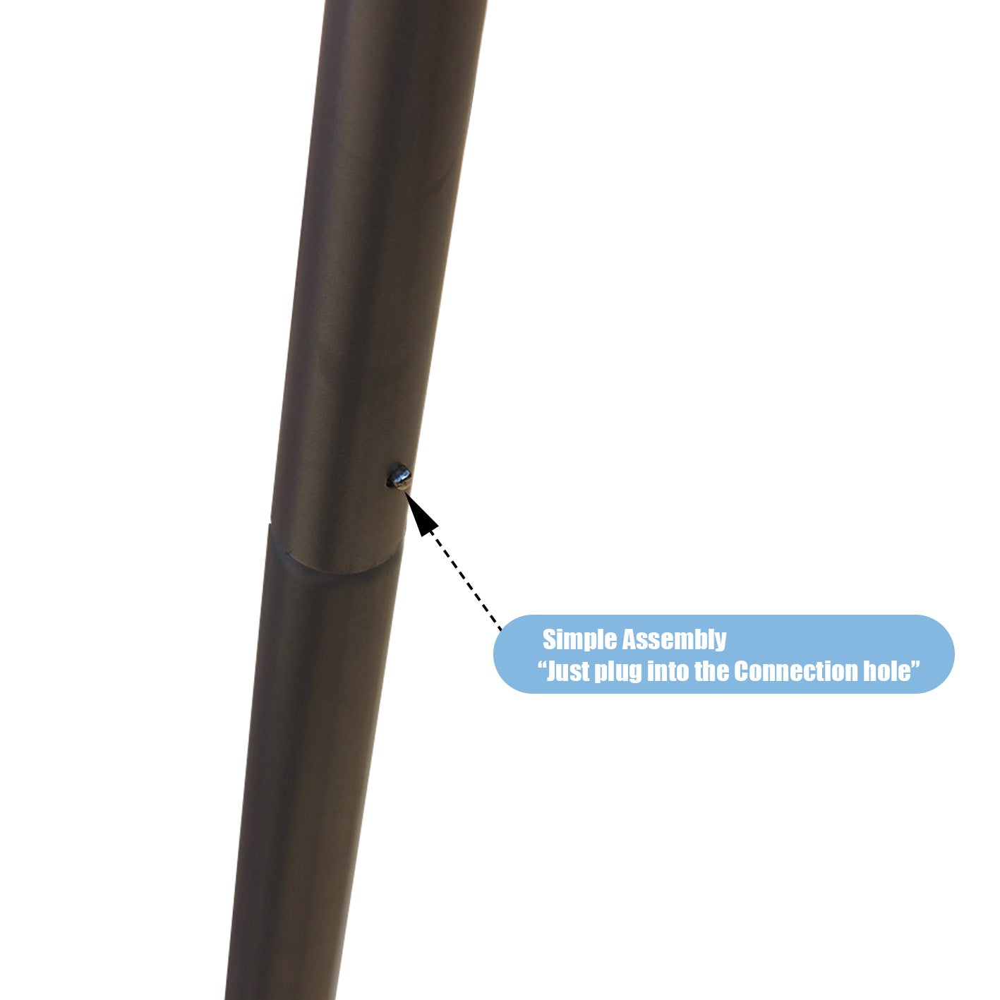 AIMPULSE Steel Target Stand Extension Legs – 1 Pack – Increase Stand Height & Stability