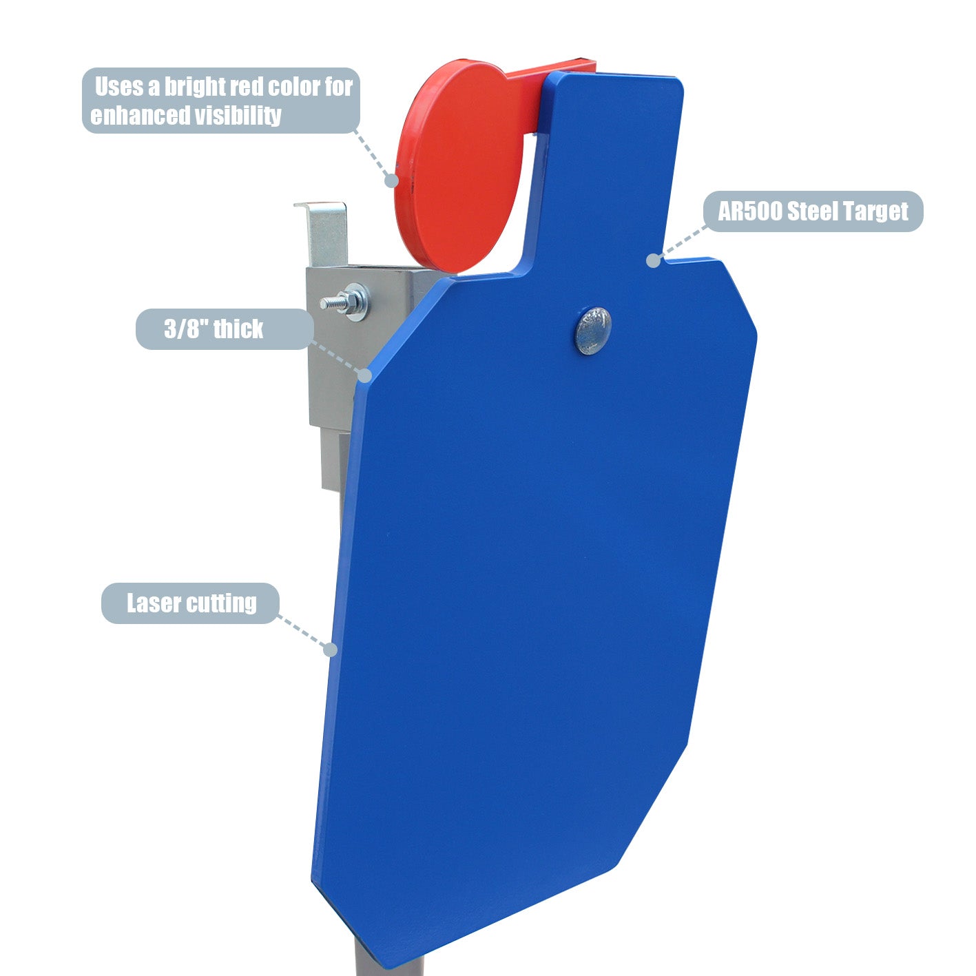AIMPULSE AR500 Steel Hostage Reactive Shooting Target System