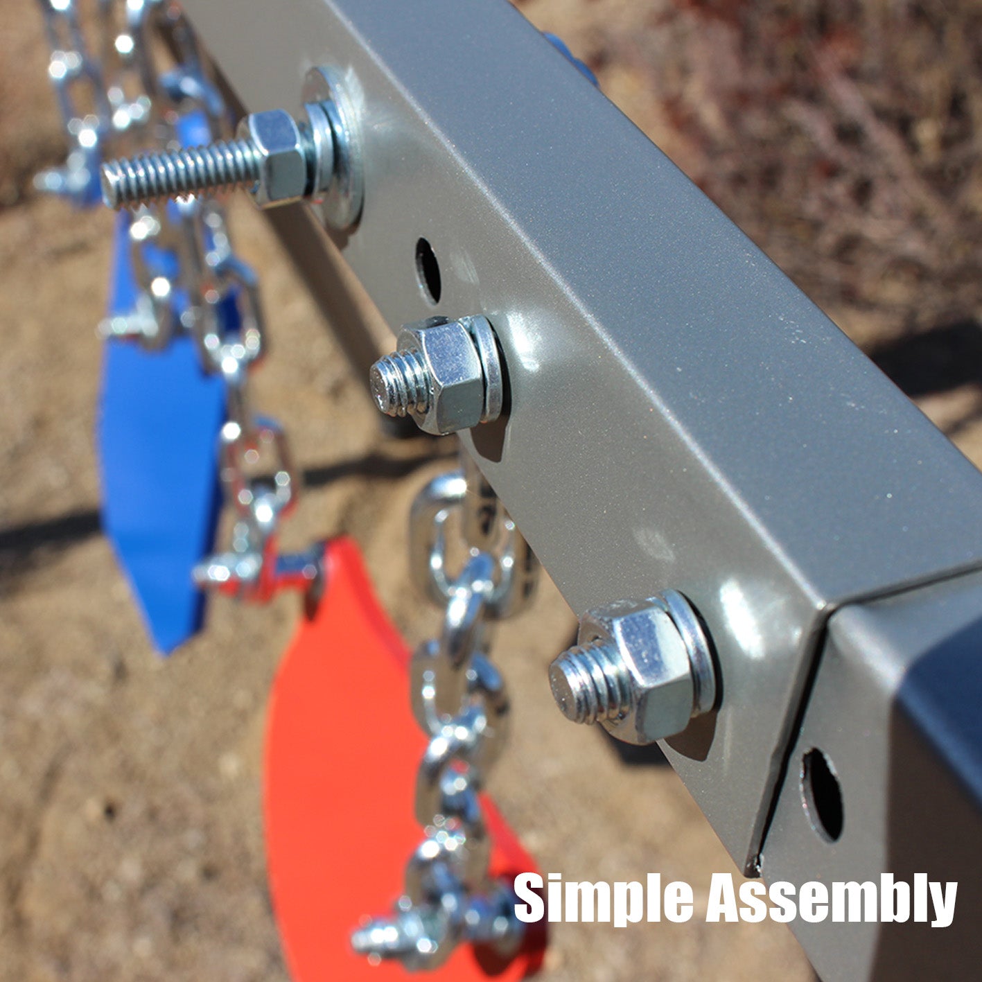 AIMPULSE Steel Target Stand Extension Beams – 1 Pack – Expand Your Target Setup