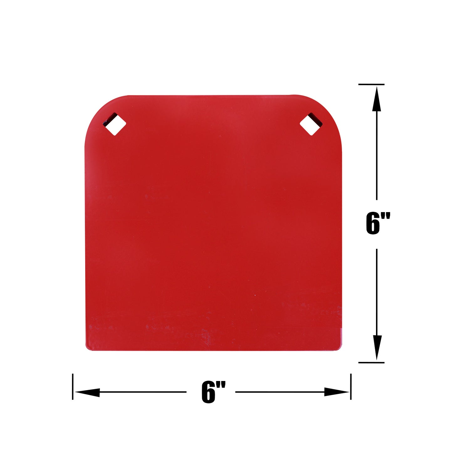 AIMPULSE 6''×3/8'' AR500 SQUARE TARGET
