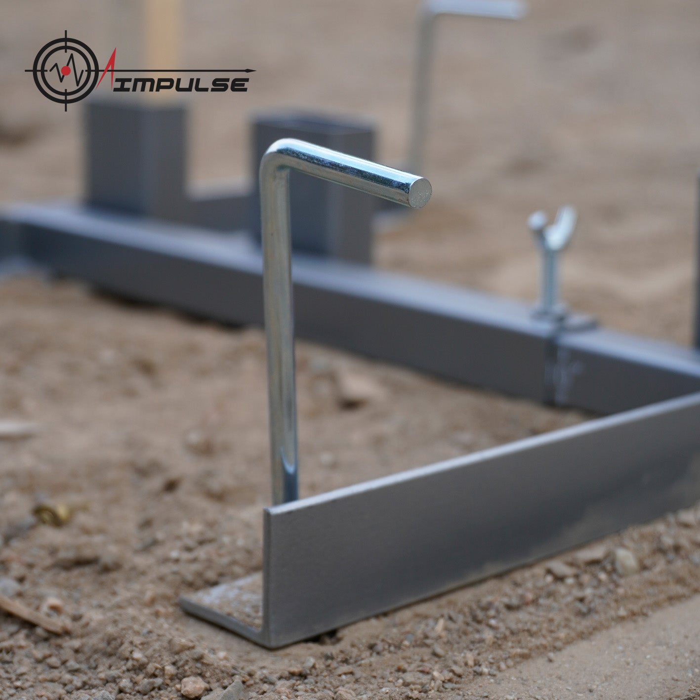 AIMPULSE Paper Target Stand Base – Universal & Adjustable (1 Pack)