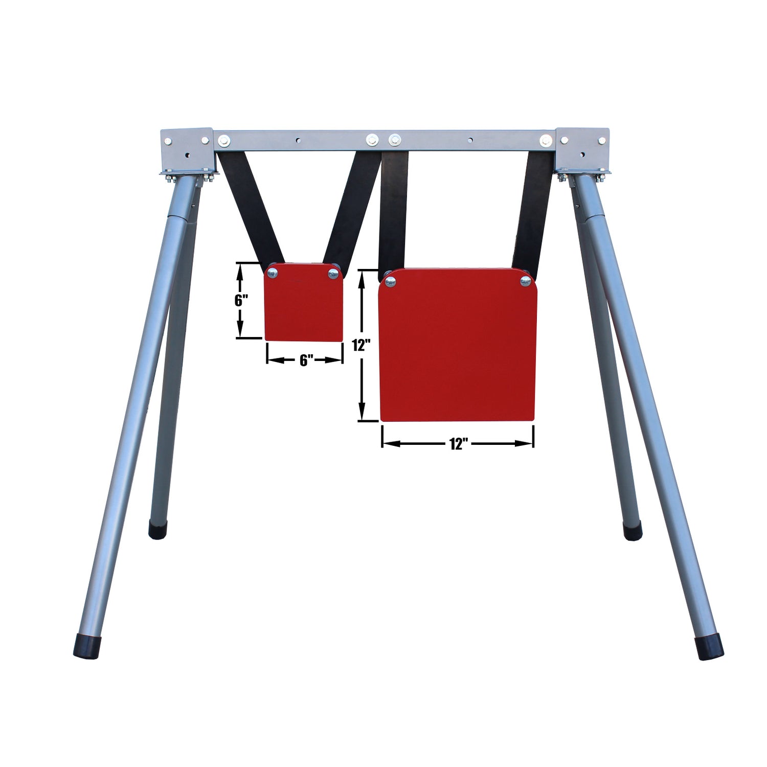 AIMPULSE 6''×3/8'' AR500 SQUARE TARGET