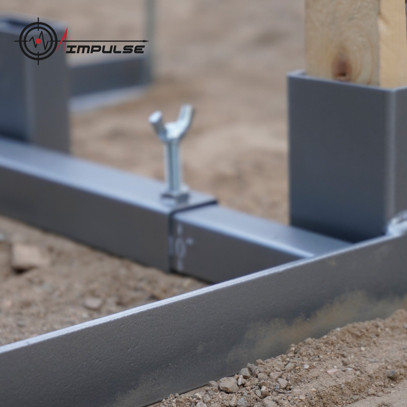 AIMPULSE Paper Target Stand Base – Universal & Adjustable (1 Pack)