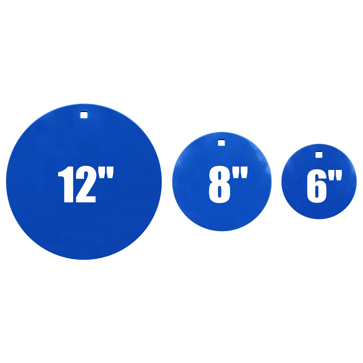 AIMPULSE 1/2 Thickness AR500 Round Steel Target Set