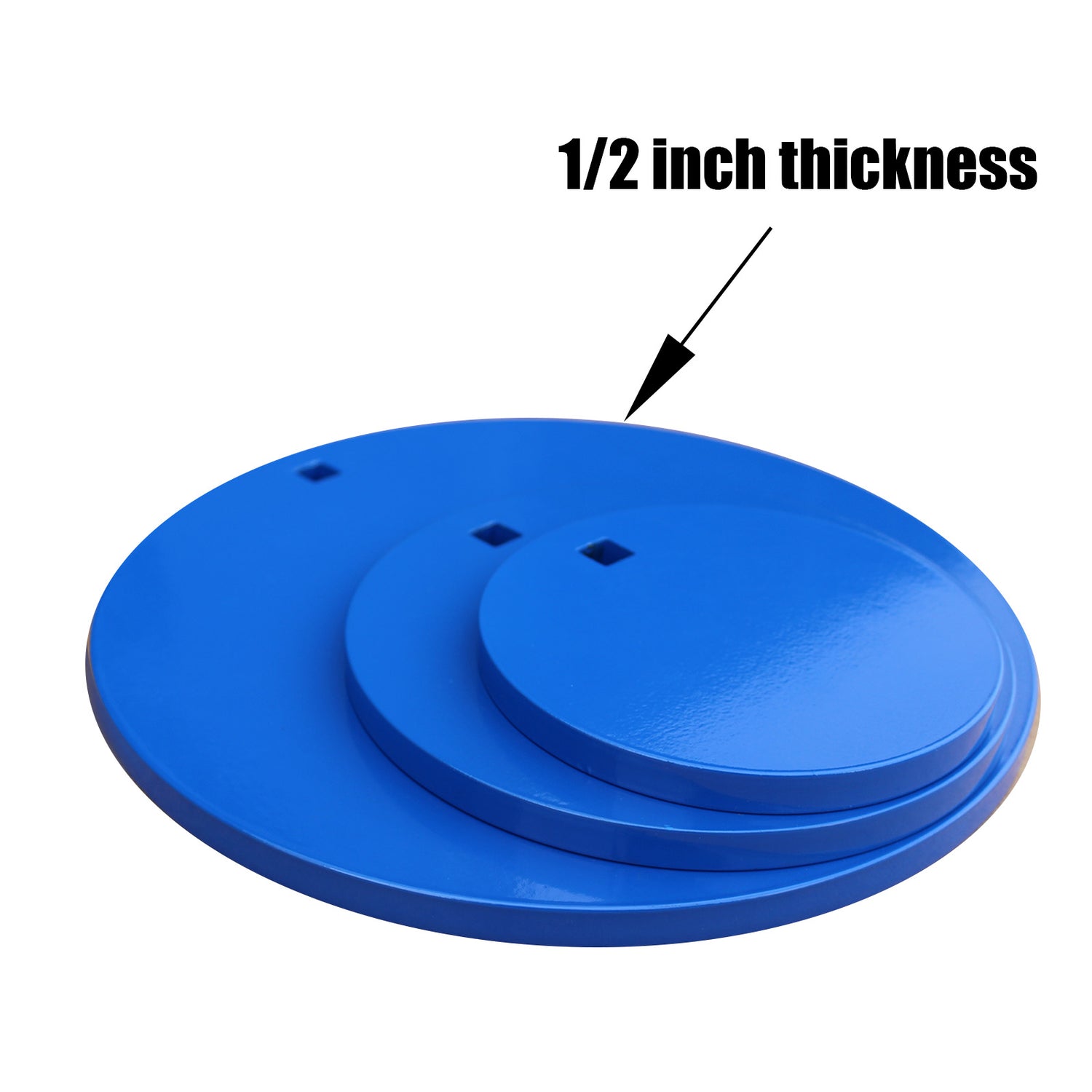 AIMPULSE 1/2 Thickness AR500 Round Steel Target Set