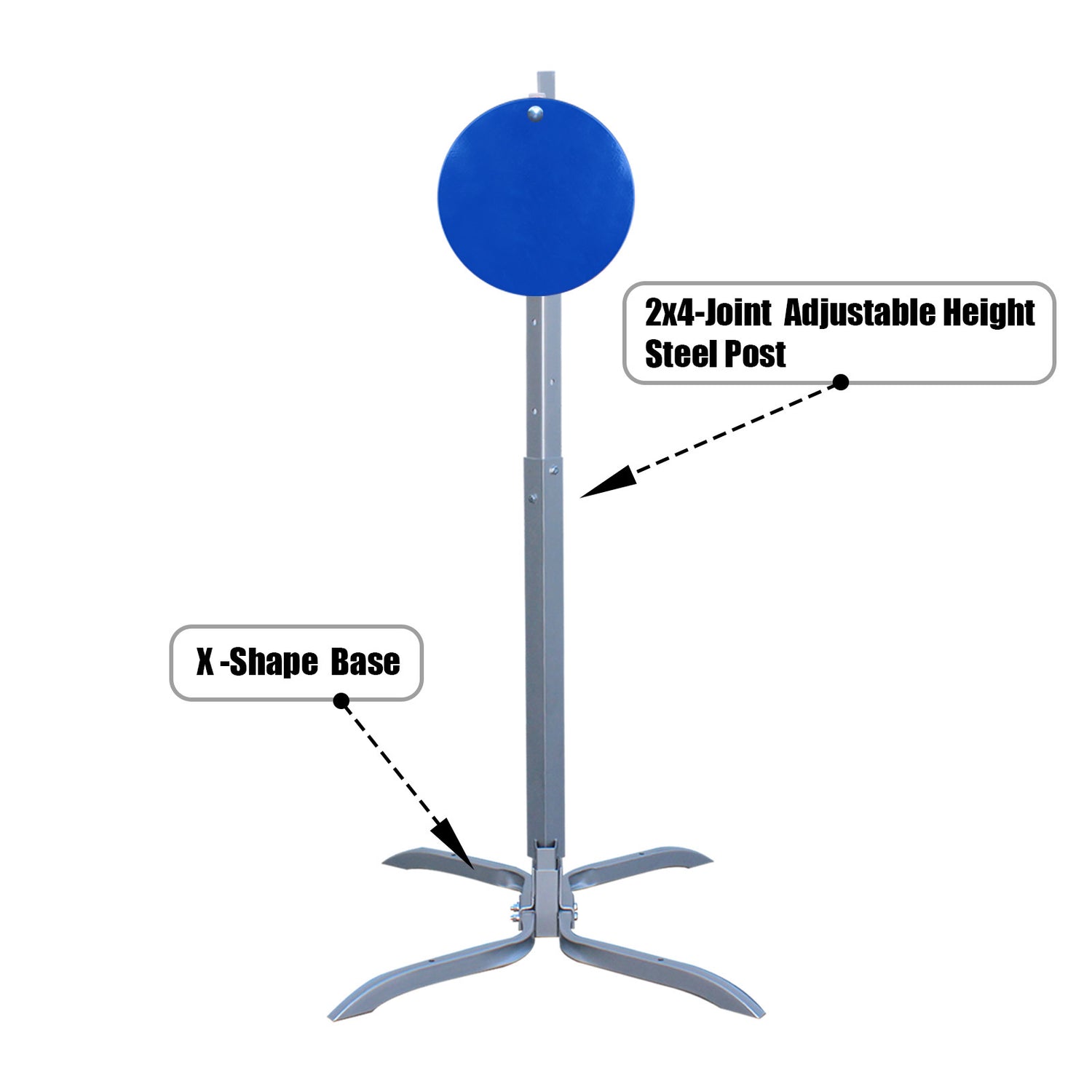 AIMPULSE 1/2 Thickness AR500 Round Steel Target Set