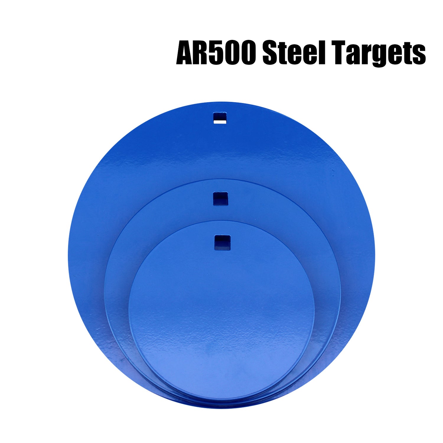 AIMPULSE 1/2 Thickness AR500 Round Steel Target Set