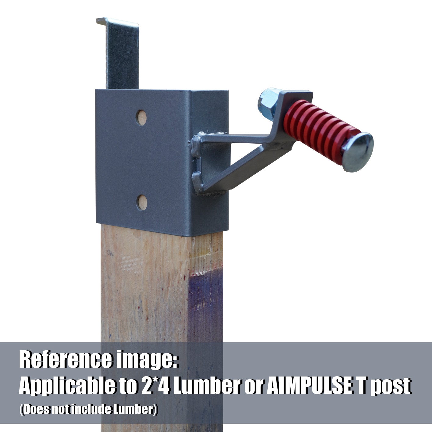 AIMPULSE 2x4 Durable Steel Target Hanger – 1 Pack – Versatile & Heavy-Duty Shooting Accessory