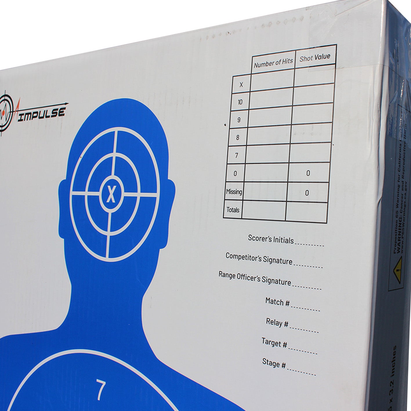 Aimpulse 18'' x 30'' Cardboard Targets - Pack of 25