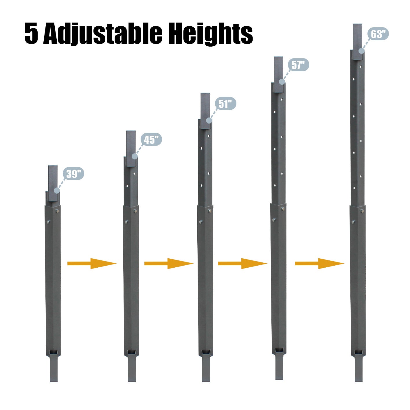 AIMPULSE 12''×3/8'' AR500 Round Target Set
