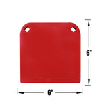 AIMPULSE 6''×3/8'' AR500 SQUARE TARGET