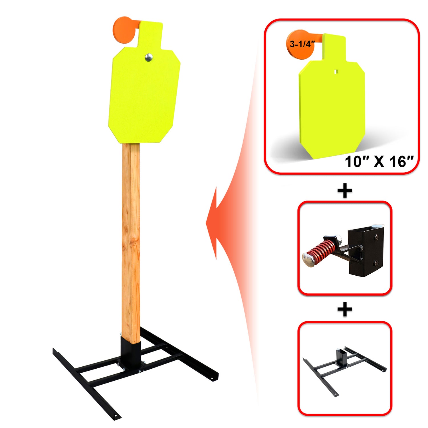 H-SHAPE Base with Hostage Target System