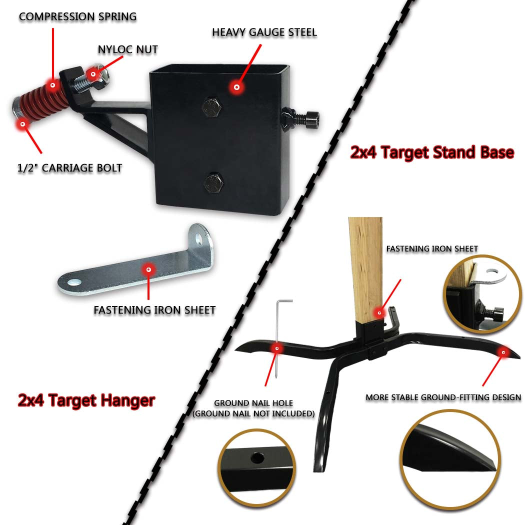 X-leg Base Target Stand with Hanger