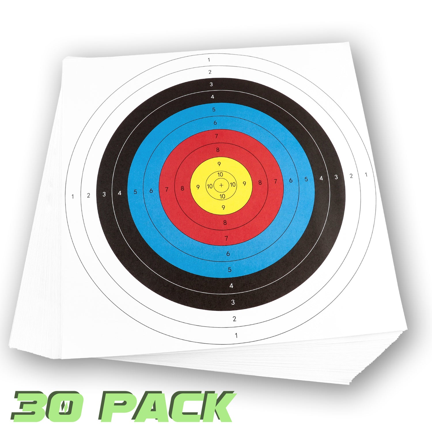 Standard Archery Paper Targets - 16X16in