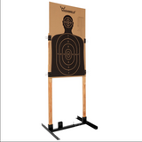 H Shape Adjustable Paper Target Stand Base - 1 PACK