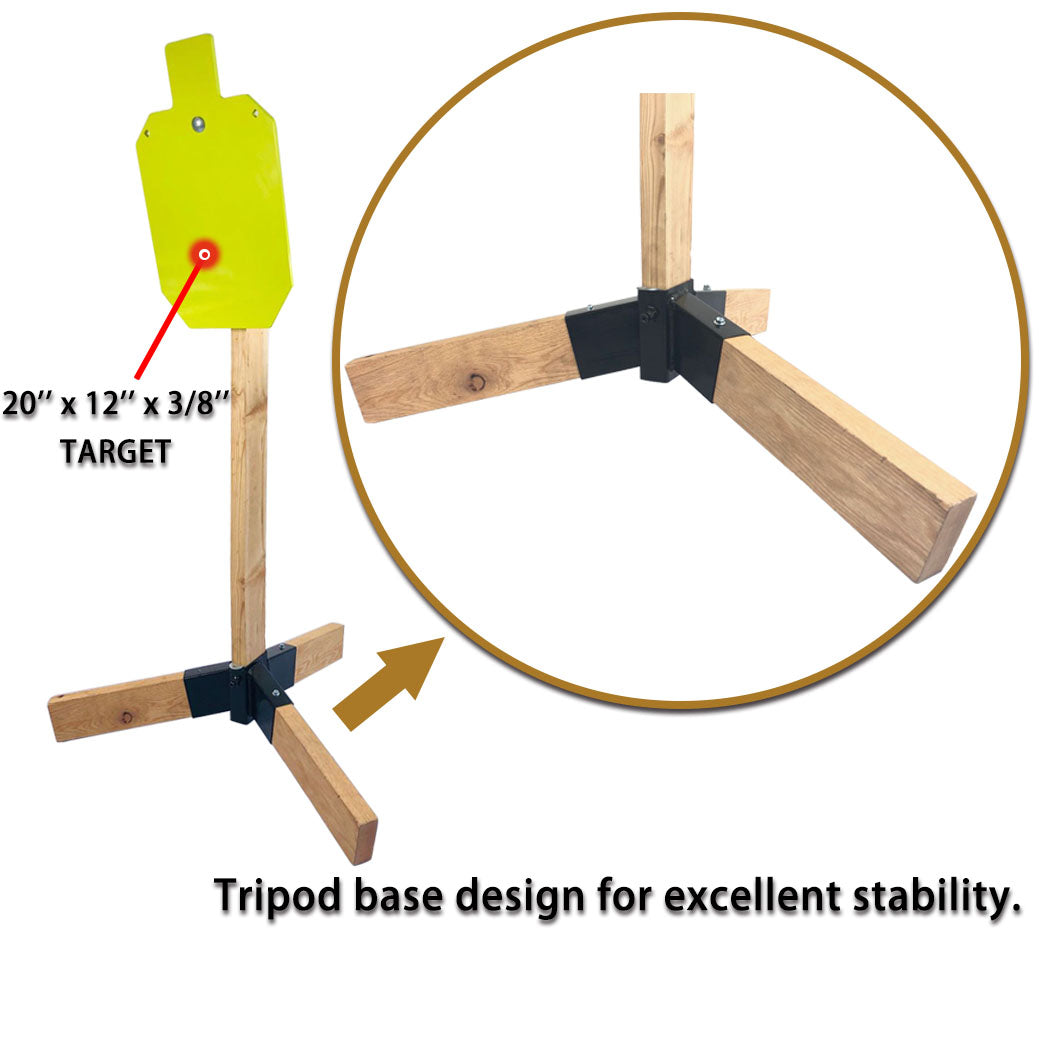 Target Stand Base Tripod Bracket for AR500 Steel Targets