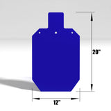 AIMPULSE  20 "x 12 " x  3/8"  Silhouette AR500 Steel Shooting Target