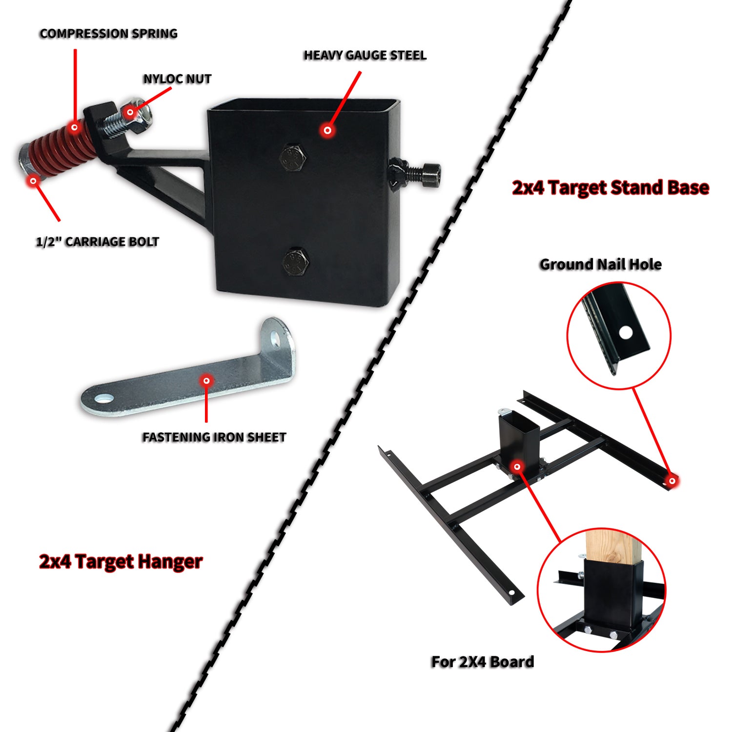 H-SHAPE Base with Hostage Target System