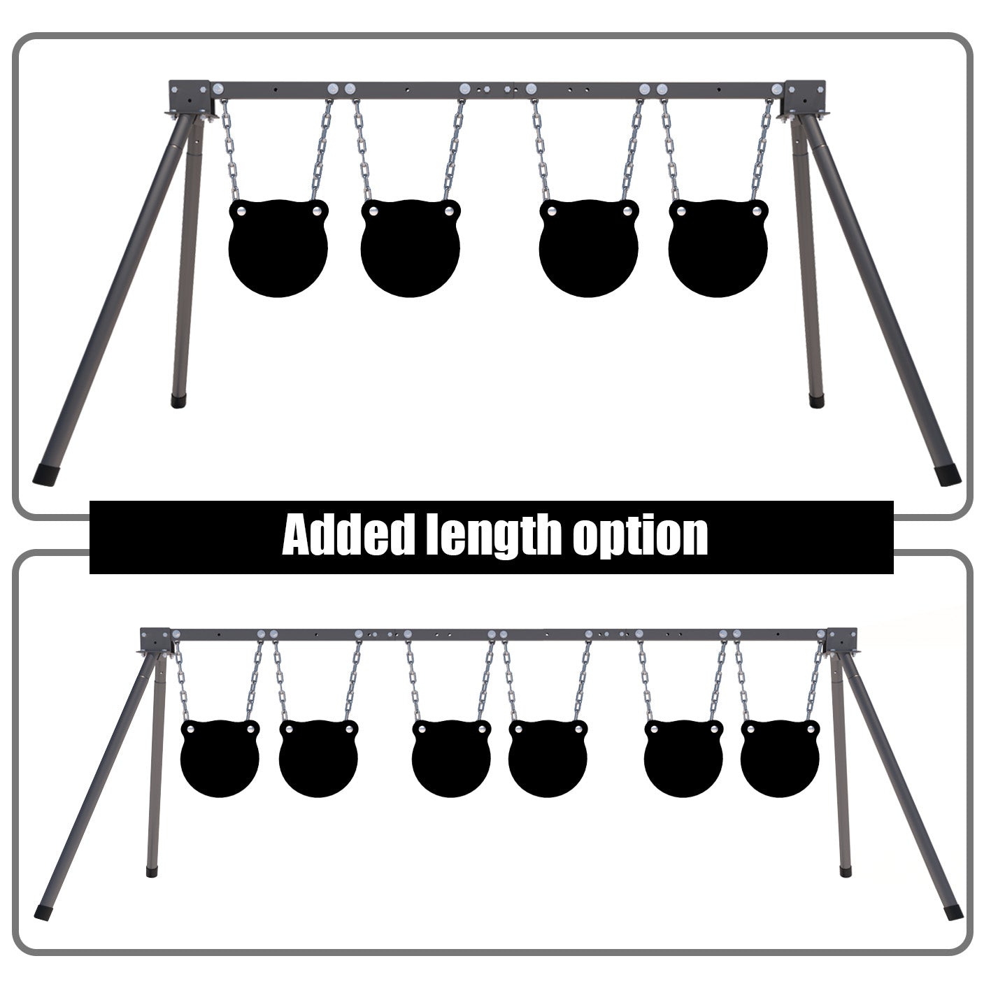 AIMPULSE AR500 Steel Target Set – 6