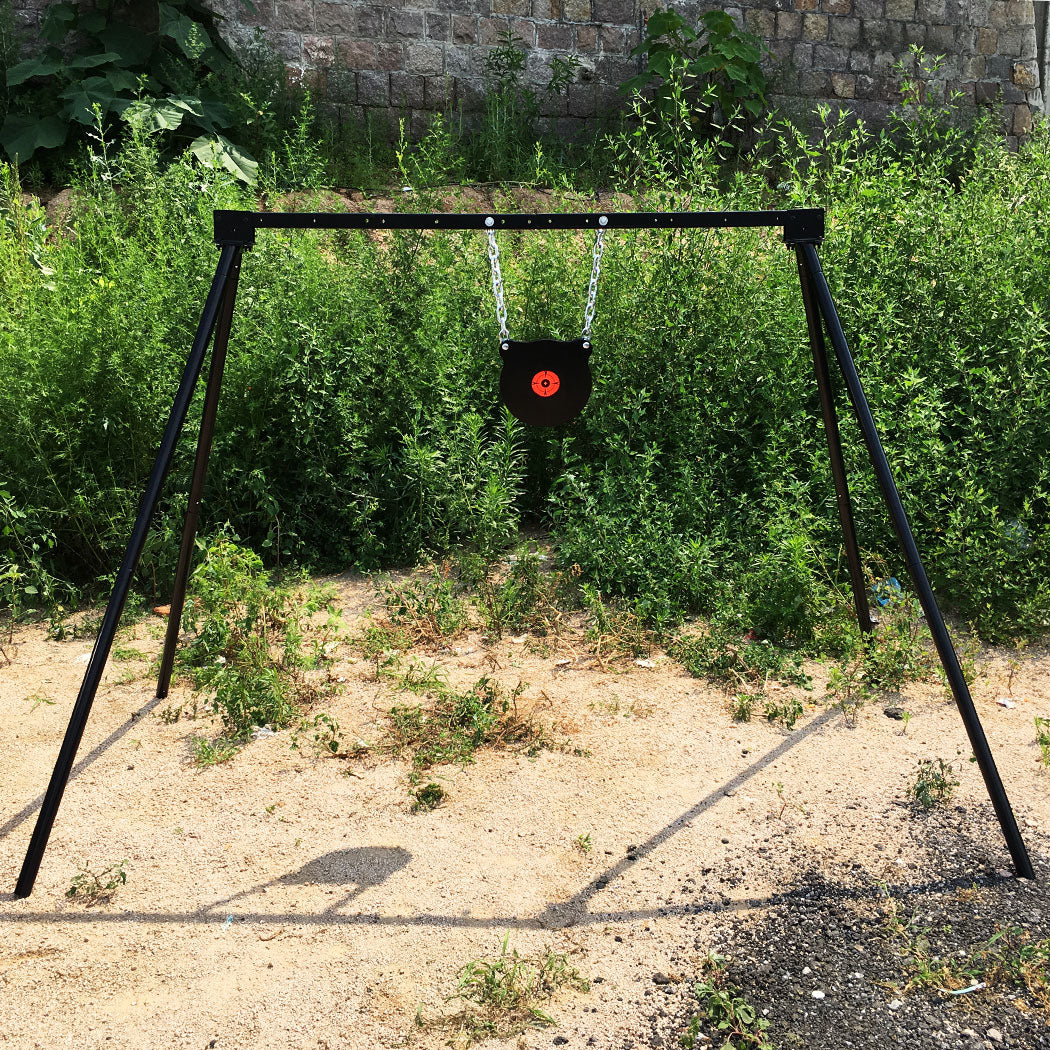 AR500 Steel Target Bullseye Gong - 10