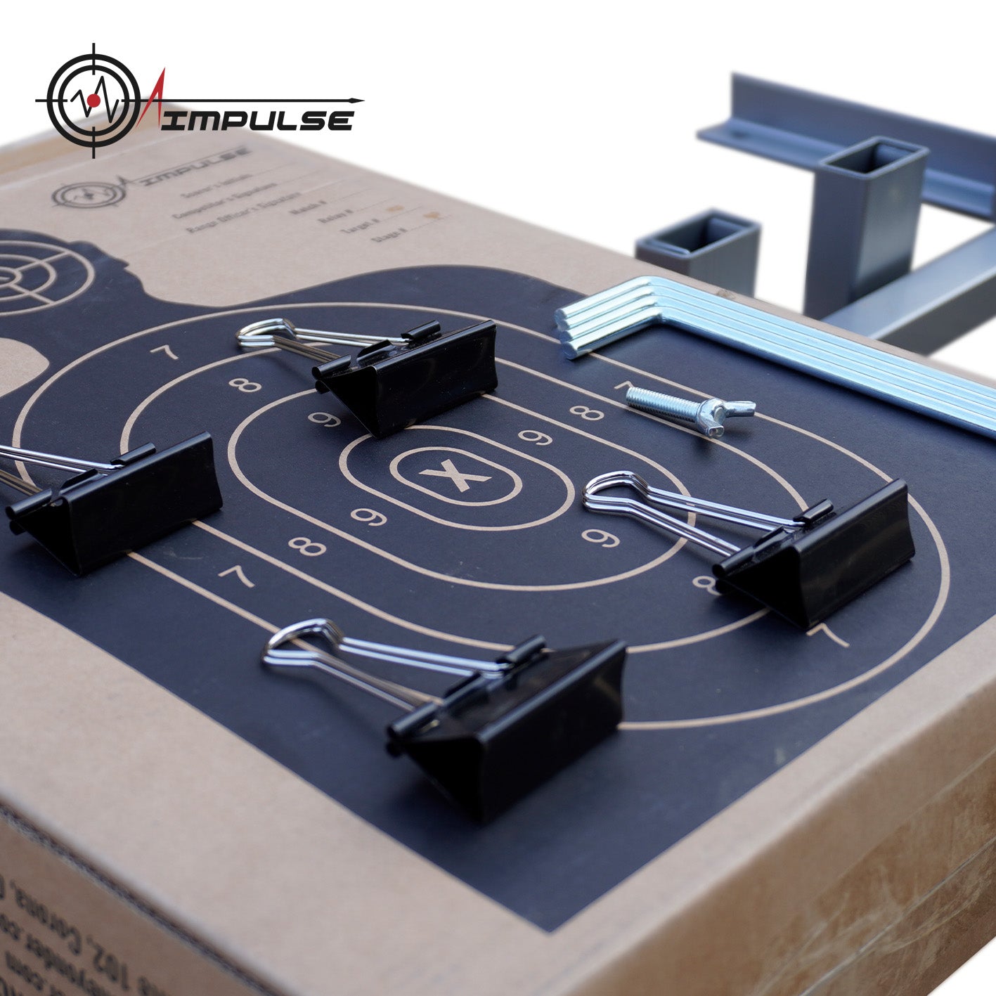 Aimpulse Paper Target Stand Base - 1 PACK