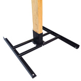 2x4 Target Stand Base for AR500 Steel Shooting Targets - Double T-Shaped Base